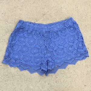 NWOT Aéropostale Purple Crochet Lace Shorts